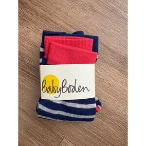 NWT Baby Boden Striped Knit Leggings Tights 2T-3T Toddler Preppy School‎ Winter